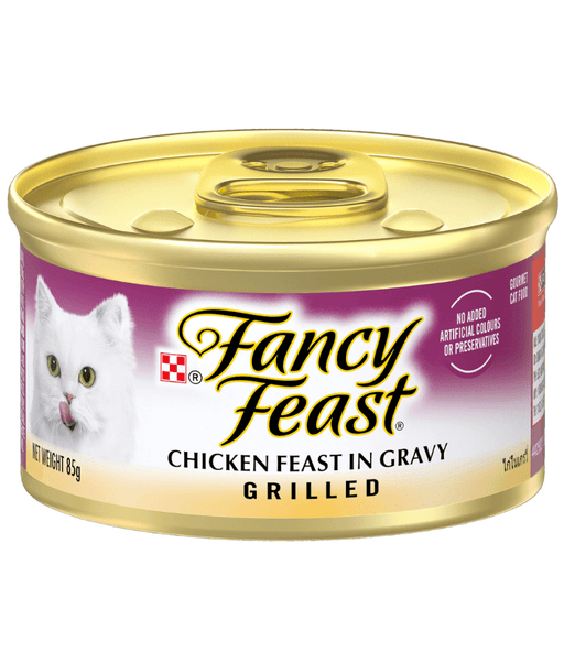 Purina - Fancy Feast Grilled Chicken Feast in Gravy Gourmet Cat Food 85g
