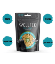 Wellfed – Monoprotein Fish & Catnip Mini Fillets – Grain & Sugar Free - 50g