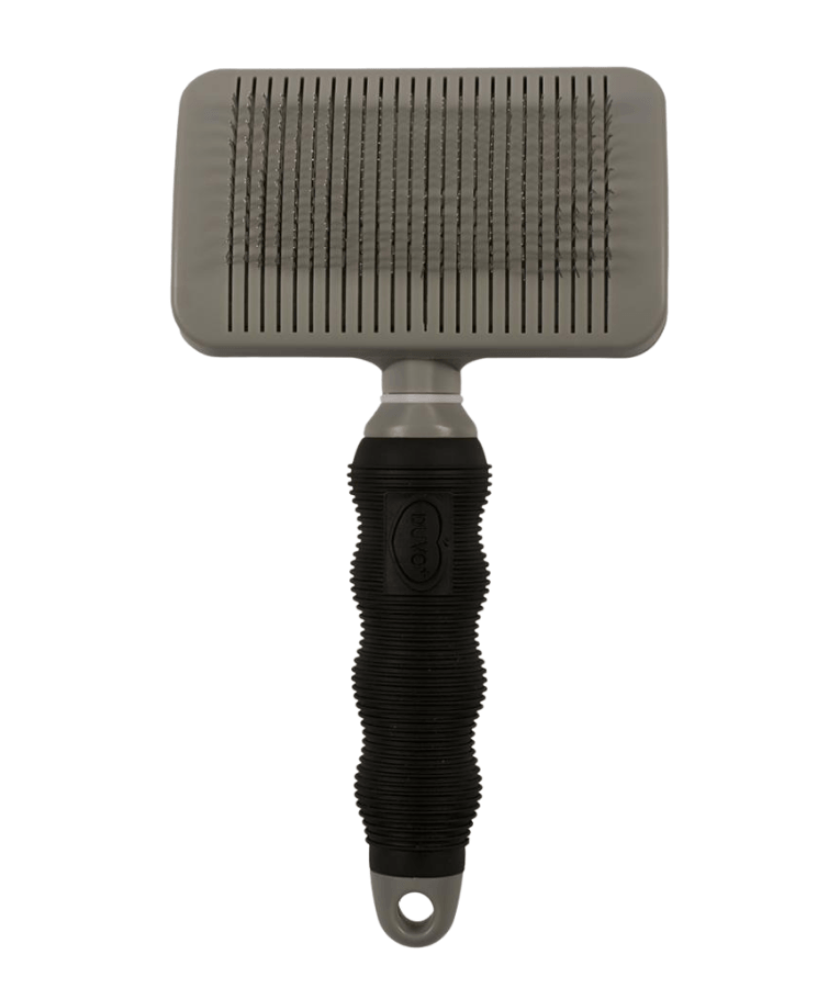 Duvo - Self - Cleaning Slicker Brush