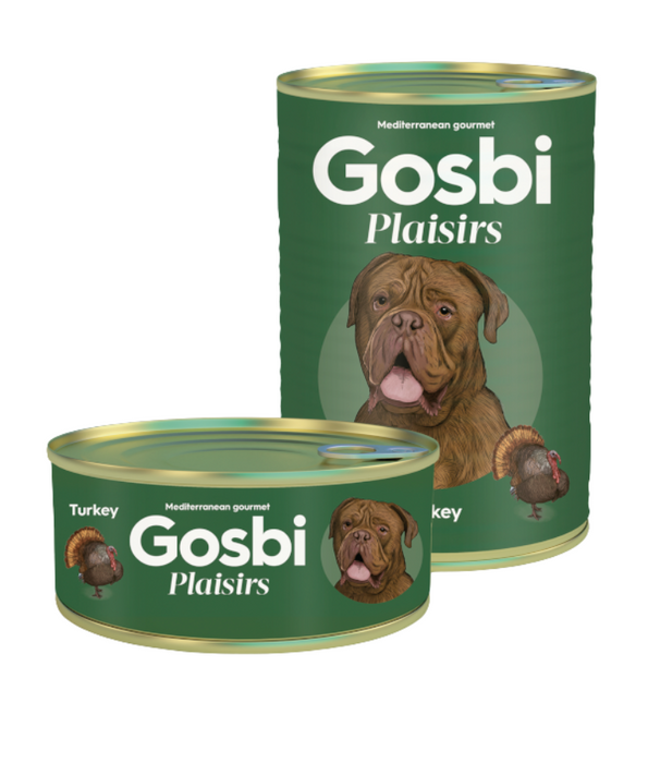 Gosbi - Plaisirs Grain-Free Turkey Adult Complementary Wet Dog Food – Joint Protection 185g-400g