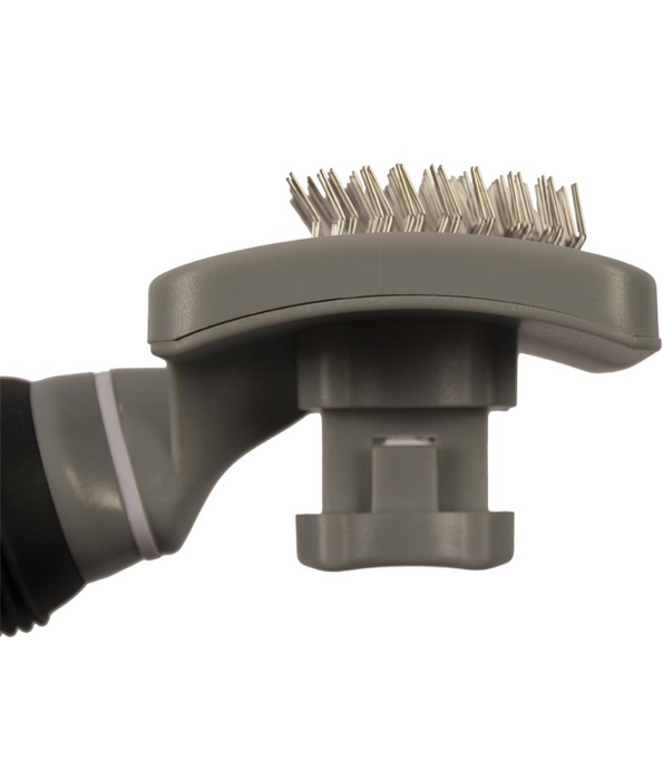 Duvo - Self - Cleaning Slicker Brush