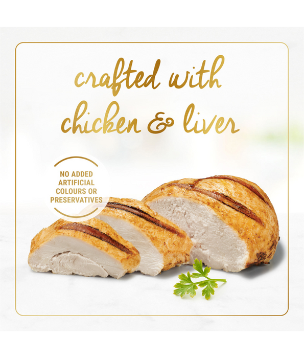 Purina Fancy Feast Grilled Liver & Chicken Feast in Gravy Gourmet Cat Food can