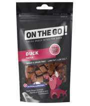 On The Go! Hypoallergenic Dog Treats – Duck - High-Protein, Sugar-Free, Perfect for Training & Rewards – 25g