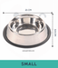 Trixie - Stainless Steel Bowl XS-S-M-L-XL