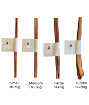 Nuff - Bully Sticks - Classic Long-Lasting, Eco-Friendly Dental Chew - S-M-L-XL