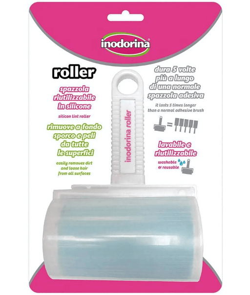 Inodorina Roller – Reusable Silicone Pet Hair Remover – Washable & Eco-Friendly