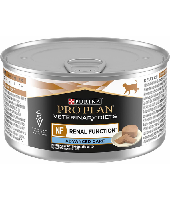 Purina - Pro Plan Veterinary Diets, Feline NF Renal Function Mousse, Kidney Support Wet Cat Food - 195g