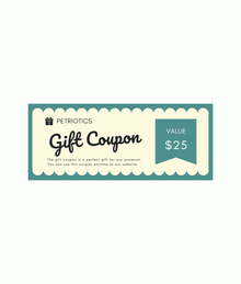 Petriotics Petriotics Gift Card: The Purr-fect Present!