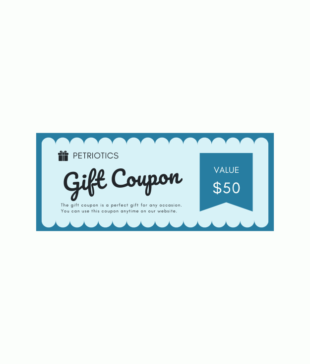 Petriotics Gift Card: The Purr-fect Present!