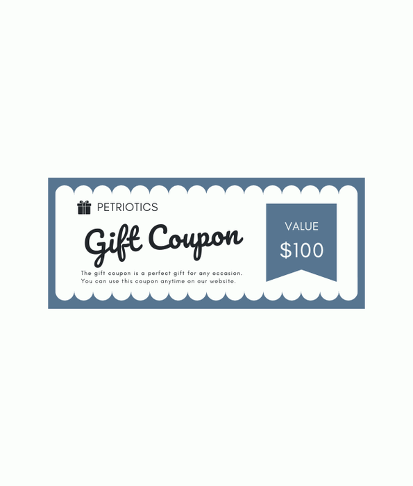 Petriotics Petriotics Gift Card: The Purr-fect Present!