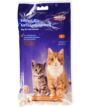 Nobby - Large Cat Litter Tray Bags, Hygienic Liners for Cat Toilets up to 59 x 45 cm - Pack of 10