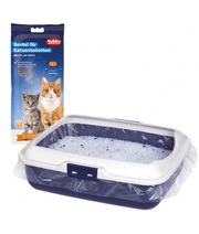 Nobby - Large Cat Litter Tray Bags, Hygienic Liners for Cat Toilets up to 59 x 45 cm - Pack of 10