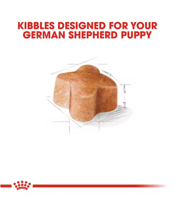Royal Canin - German Shepherd Puppy, Dry Dog Food With Chicken - 12kg