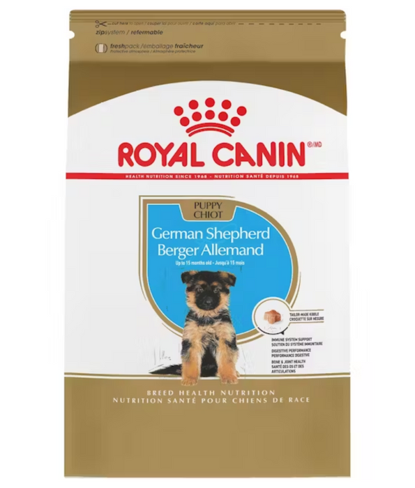 Royal Canin - German Shepherd Puppy, Dry Dog Food With Chicken - 12kg