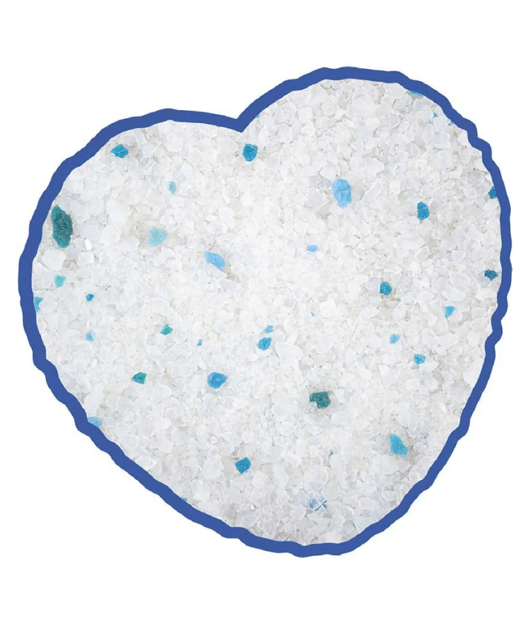 Duvo – Crystal Silica Cat Litter – Apple Scent, Odor Control Crystal Litter – 5L