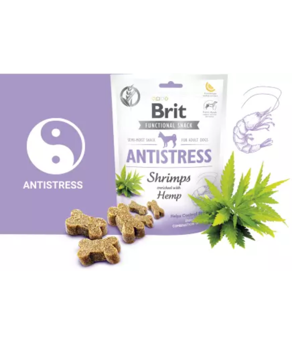 Brit Care Dog Functional Snack Antistress Shrimps 150g