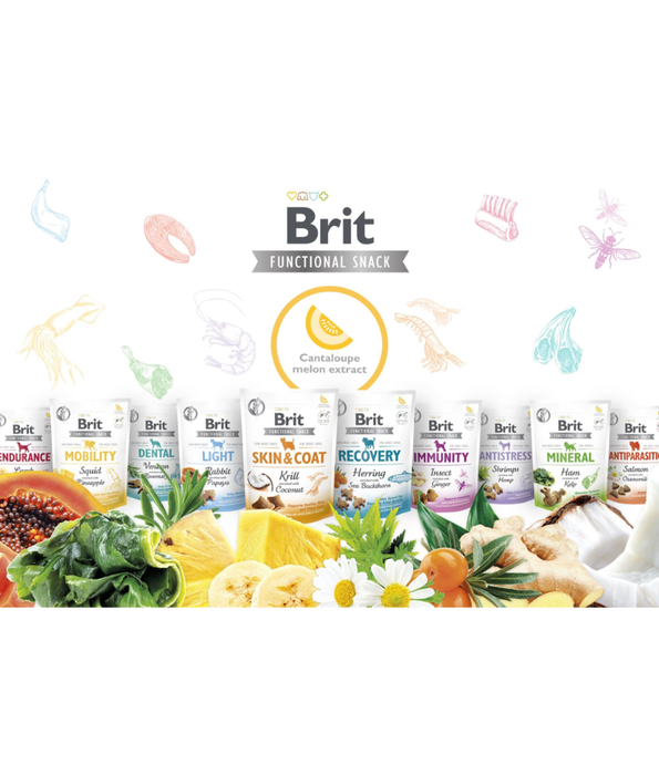 Brit Care Dog Functional Snack Antistress Shrimps 150g