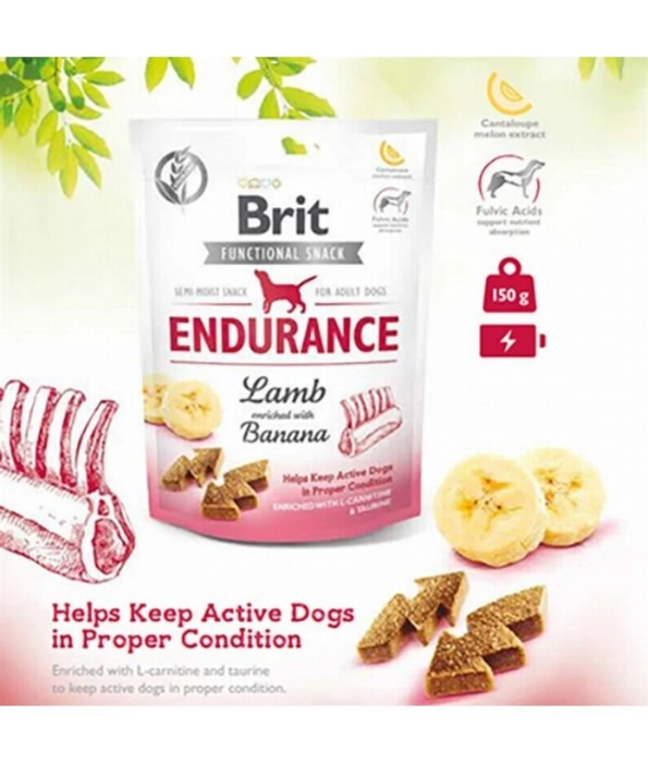 Brit Care Dog Functional Snack Endurance Lamb 150g