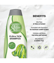Synergy Labs - Groomer's Salon Select, Flea Shampoo for Dogs - 544ml