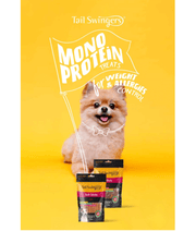 Tail Swingers - Fruit Bites Chicken and Apples - Fat Burning Support Treats - 100g