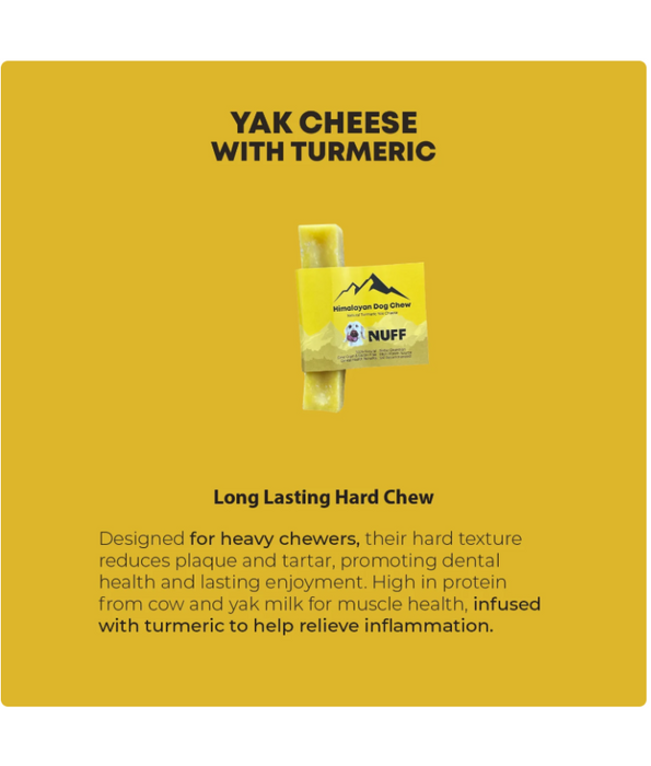 Nuff - Himalayan Turmeric Yak Cheese Chew 65-75g