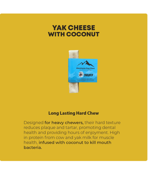 Nuff - Himalayan Coconut Yak Cheese Chew 65-75g