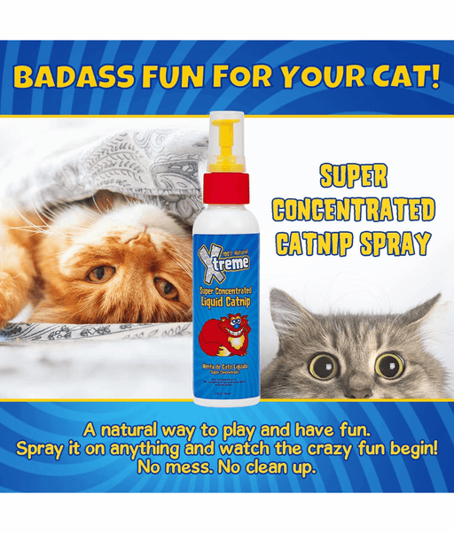Synergy Labs - Xtreme, Super Concentrated Liquid Catnip For Cats - 118ml