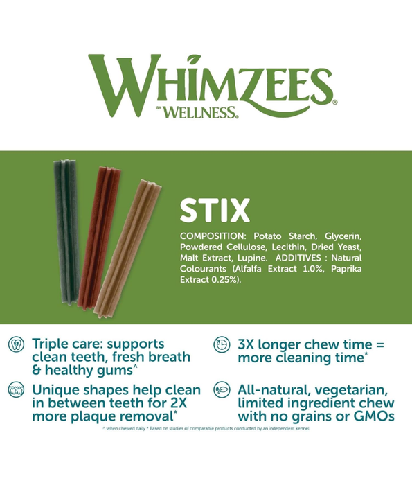 Whimzees - Stix  XS-S-M-L