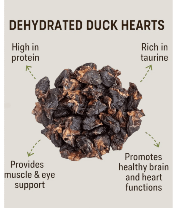 The Pet Bistro – Duck Hearts 80g