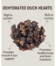 The Pet Bistro – Duck Hearts 80g