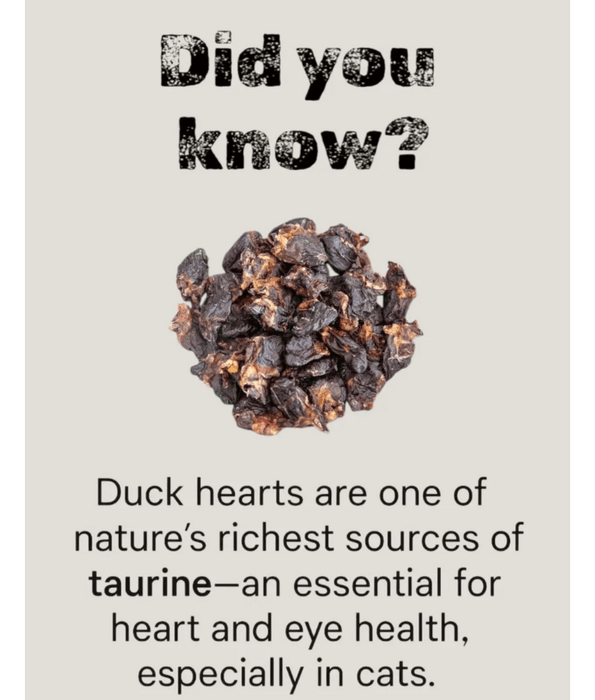 The Pet Bistro – Duck Hearts 80g