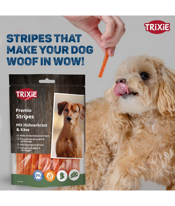 Trixie - Premio Sticks with Rabbit, 90% Meat, High-Protein Dog Treats, Gluten-Free & No Added Sugar - 100 g