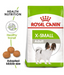 Royal Canin X-small Mini Adult Dog Food 1.5kg, featuring healthy nutrition and adapted kibble size for small breed dogs.