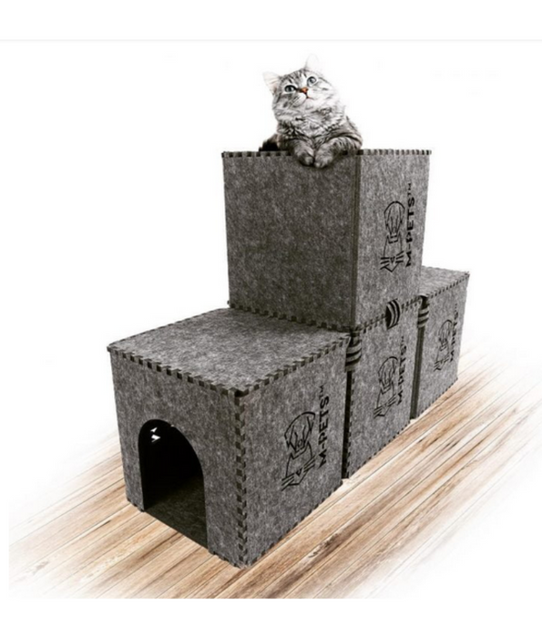 M-Pets Milson Felt Fort Cushion