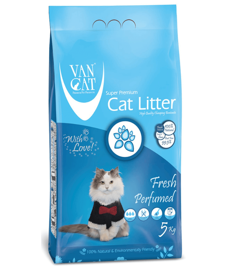 VanCat - Fresh Scent Clumping Cat Litter, High Odor Control - 5kg, 10kg