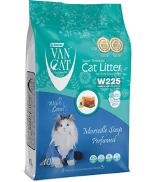 VanCat - Marseille Soap Clumping Cat Litter, High Odor Control - 5kg, 10kg