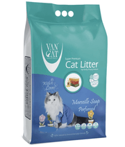 VanCat - Marseille Soap Clumping Cat Litter, High Odor Control - 5kg, 10kg