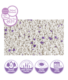 VanCat - Lavender Clumping Cat Litter, High Odor Control - 5kg, 10kg
