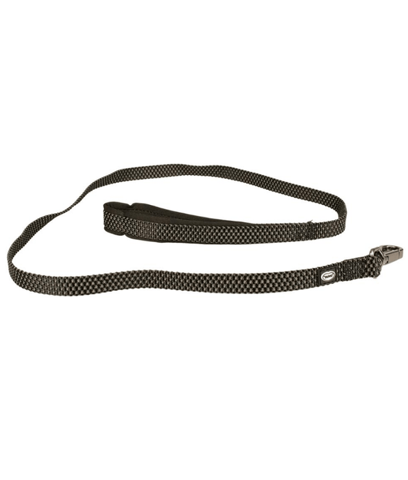 Duvo+ – EXPLOR East Nylon Dog Leash, Black, Weather-Resistant – XL, durable woven nylon design