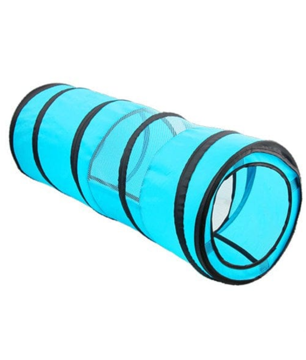 Pawise – Popup Play Cat Tunnel – Foldable, Detachable Play Tube – 83 x 26.5 cm