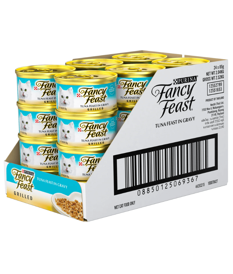 Purina - Fancy Feast Grilled Tuna Feast in Gravy Gourmet Cat Food 85g