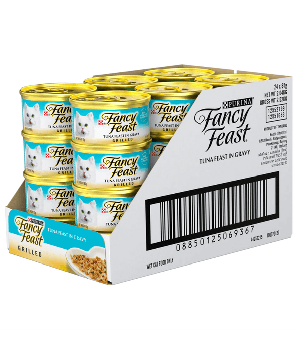 Purina - Fancy Feast Grilled Tuna Feast in Gravy Gourmet Cat Food 85g