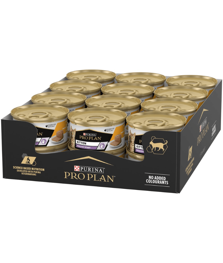 Purina - Pro Plan, Kitten Healthy Start, Wet Cat Food, Mousse rich in Chicken 85g