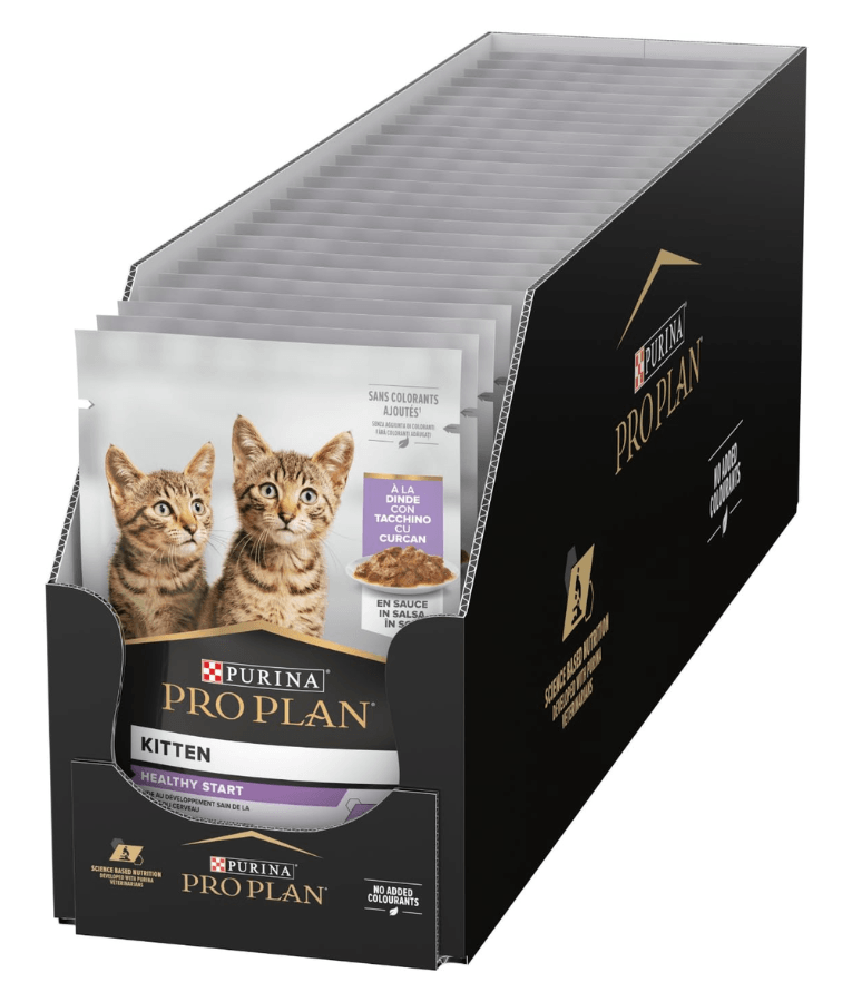 Purina - Pro Plan, Kitten, Wet Cat Food, Turkey in Gravy 85g