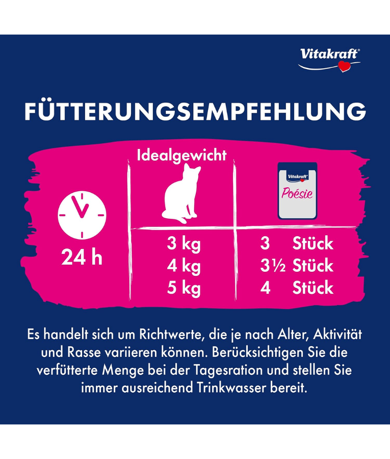 Vitakraft - Poesie Delice, Adult Wet Cat Food With Coal Fish In Gravy - 85g