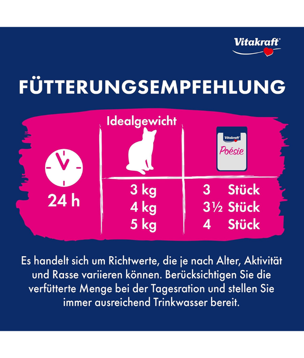 Vitakraft - Poesie Delice, Adult Wet Cat Food With Coal Fish In Gravy - 85g