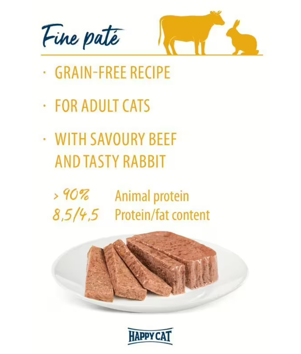 Happy Cat Minkas Duo Beef & Rabbit 100g