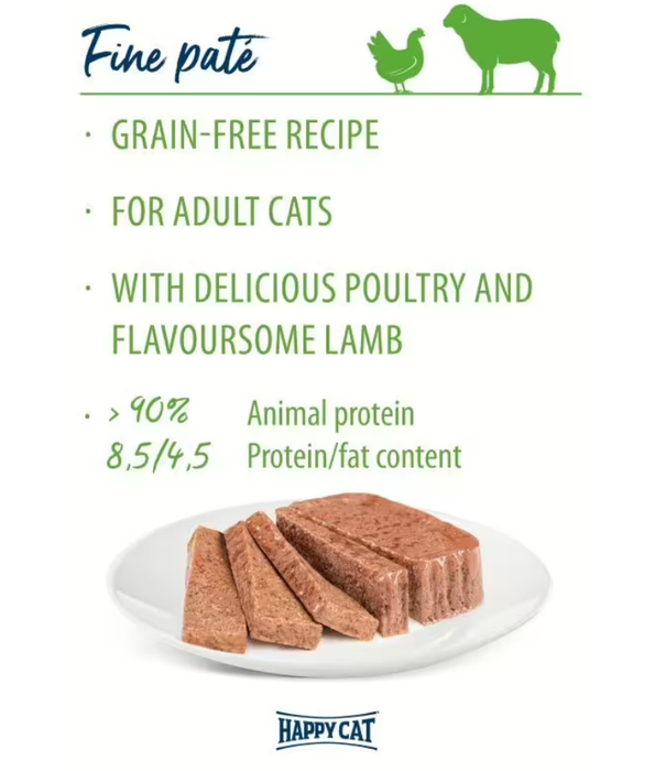 Happy Cat Minkas Duo Poultry and Lamb 100g