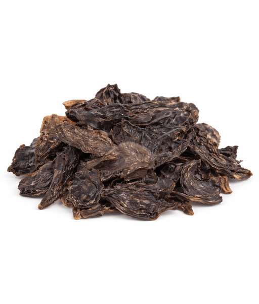 All Natural - Chicken Livers - Starbites Dog Chews, Grain-Free, Air-Dried 50g pile of air-dried chicken liver treats