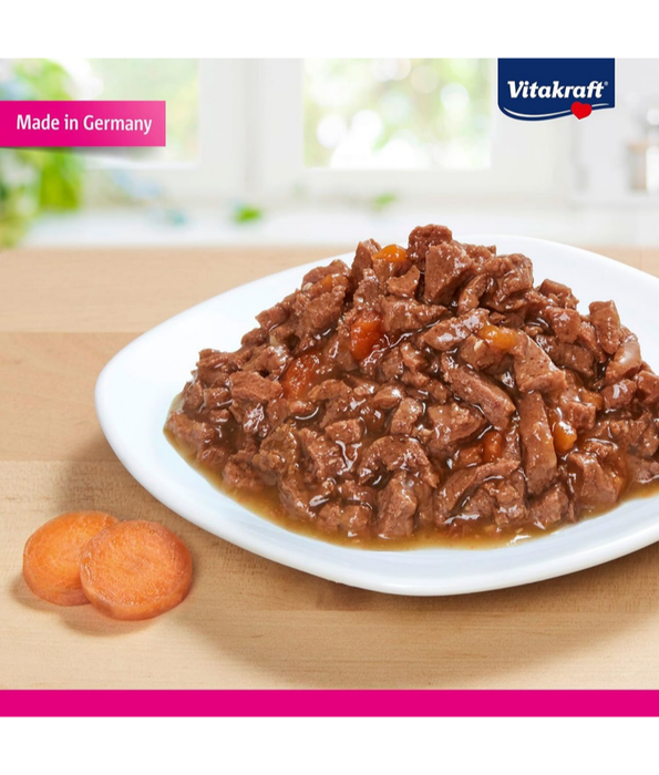 Vitakraft - Poesie Creation, Adult Wet Cat Food With Beef In Gravy - 85g